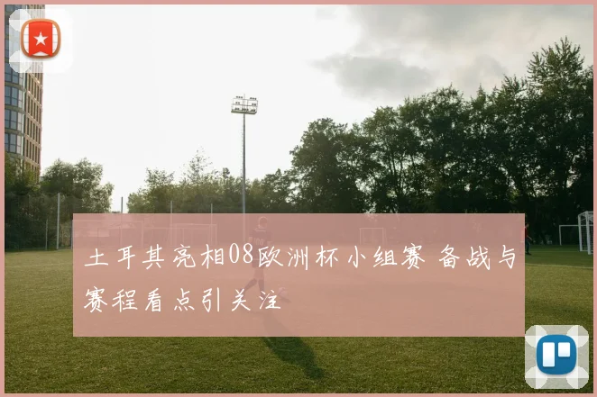 土耳其亮相08欧洲杯小组赛 备战与赛程看点引关注