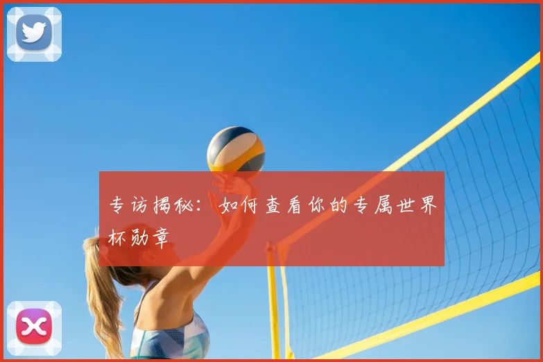 专访揭秘:如何查看你的专属世界杯勋章