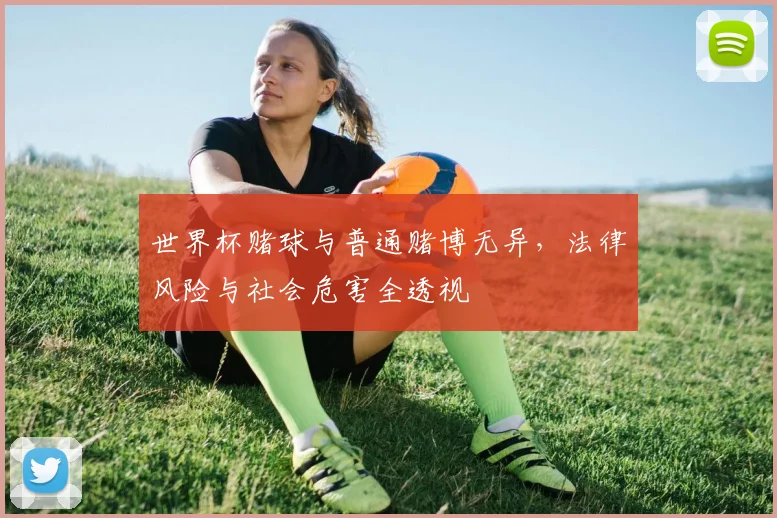 世界杯赌球与普通赌博无异,法律风险与社会危害全透视